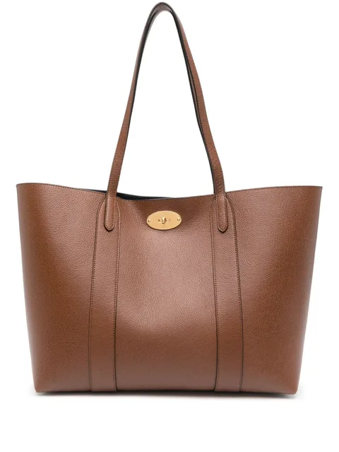 маленькая сумка-тоут Bayswater из зернистой кожи