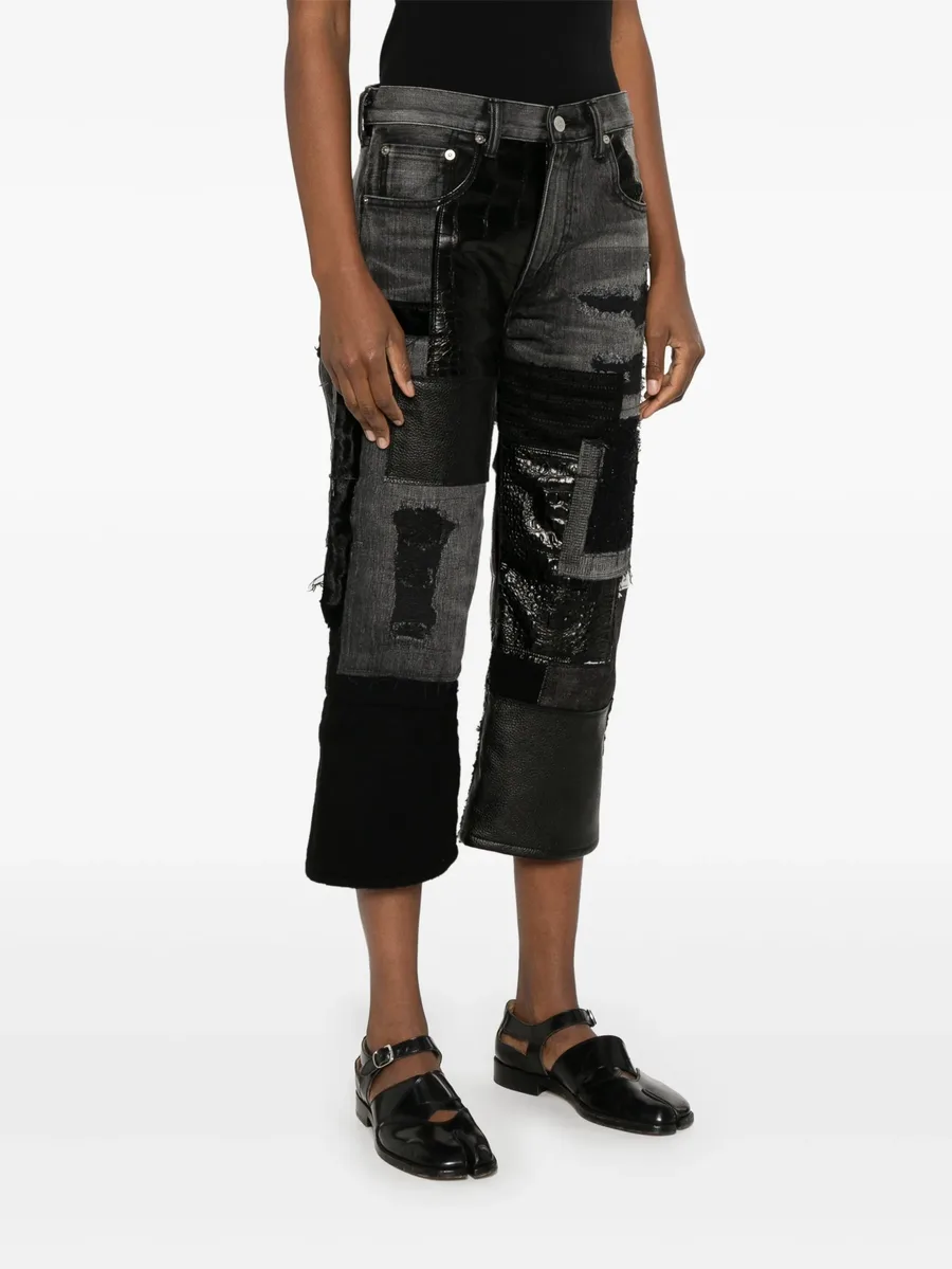 джинсы в технике пэчворк из коллаборации с Levi's 5