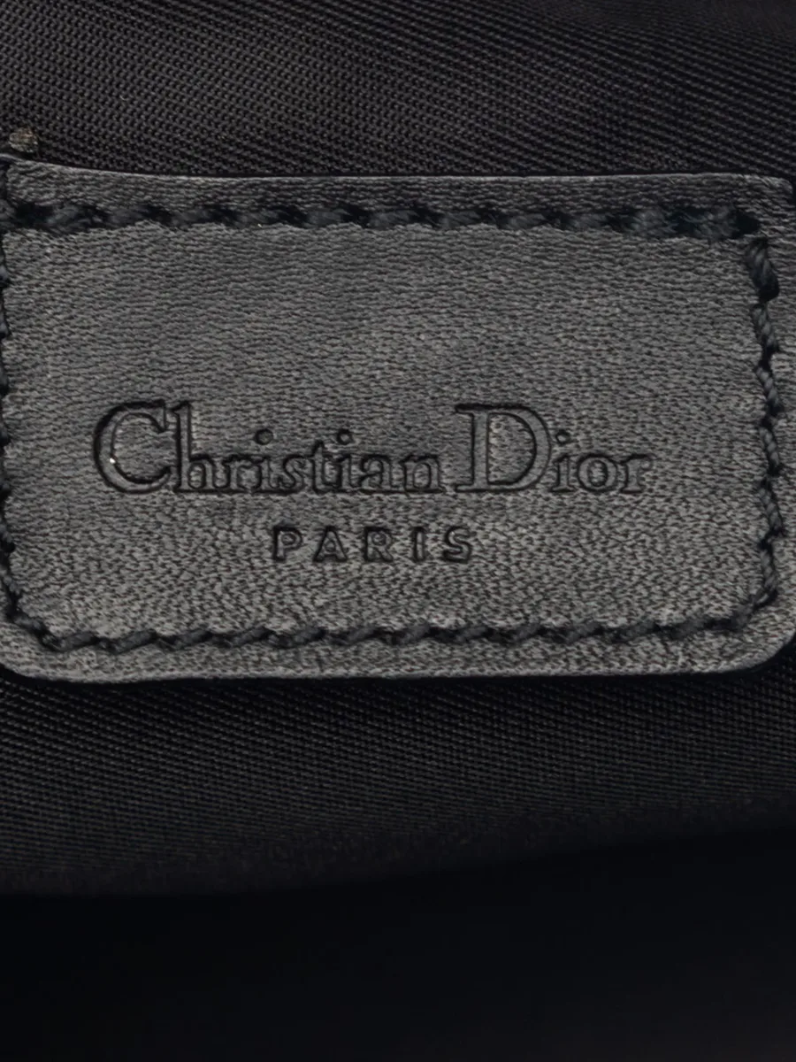 сумка на плечо Mini Diorissimo Canvas Saddle Pochette (2002 год) 12