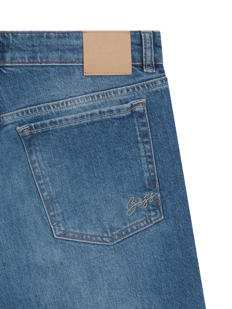 джинсы bootcut с заниженной талией 4