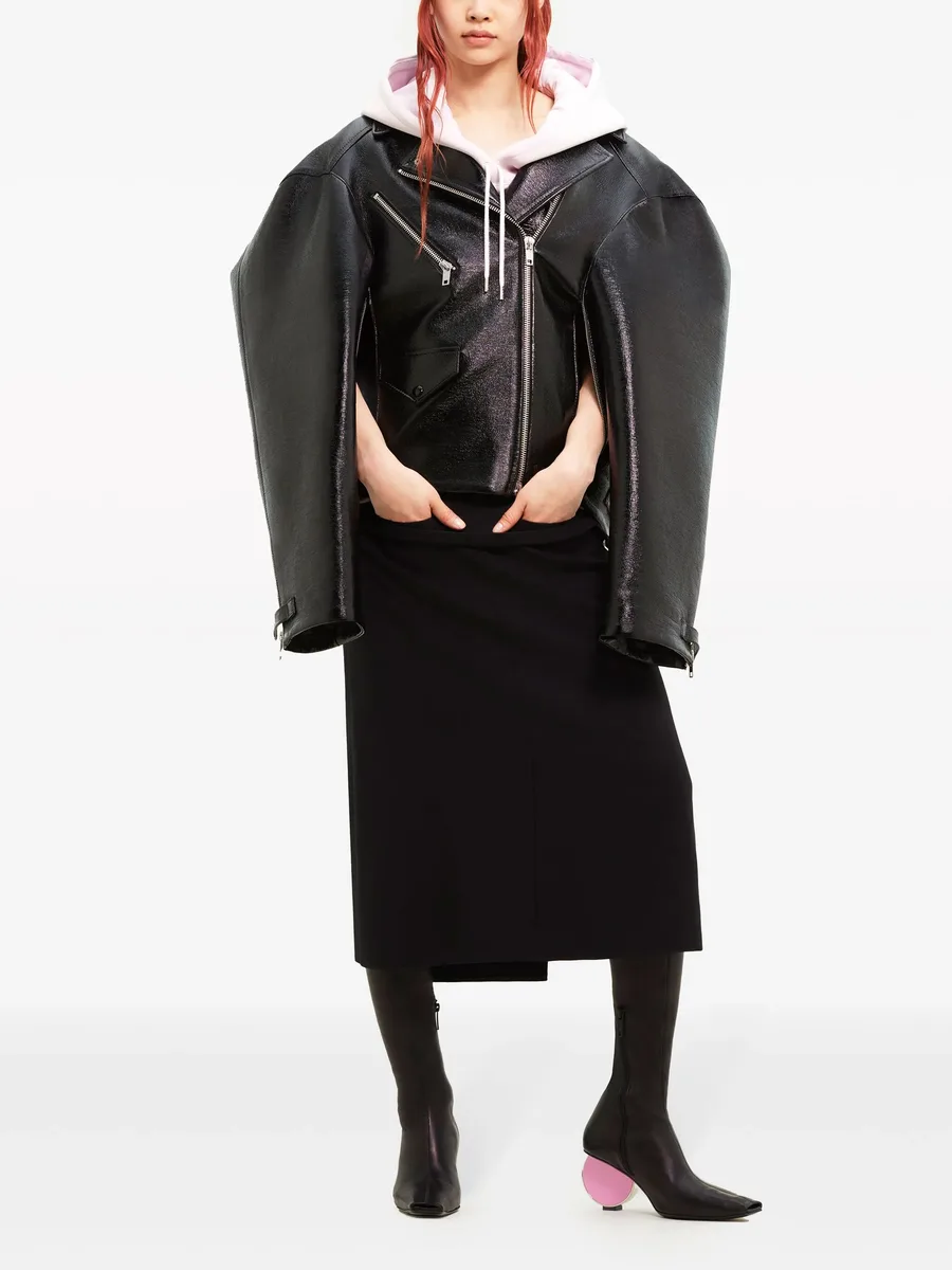 Cocoon Vinyl biker jacket 4