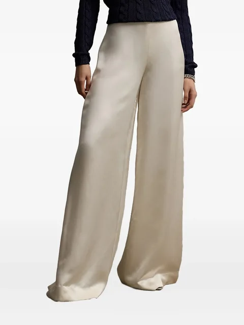 satin trousers