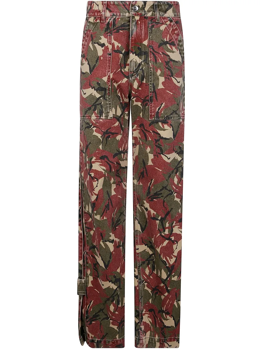 camouflage-print jeans 2
