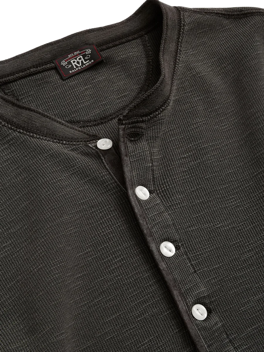 футболка Henley 6