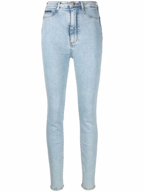 Iconic high-waist skinny jeans