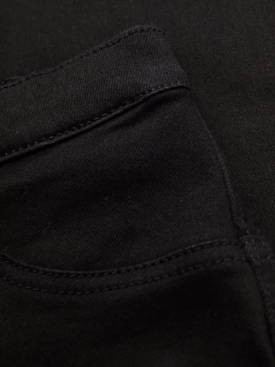 Super high-waisted denim jeggings 16