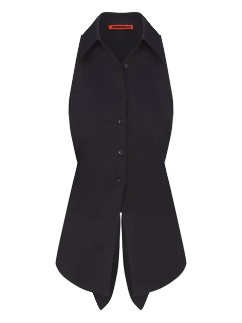 Loch button-up top