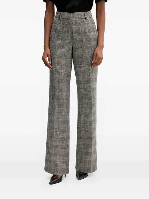 checked trousers