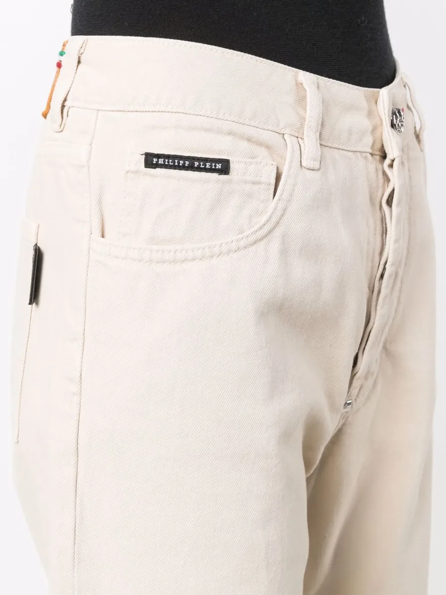 Iconic Plein loose-cut trousers 9