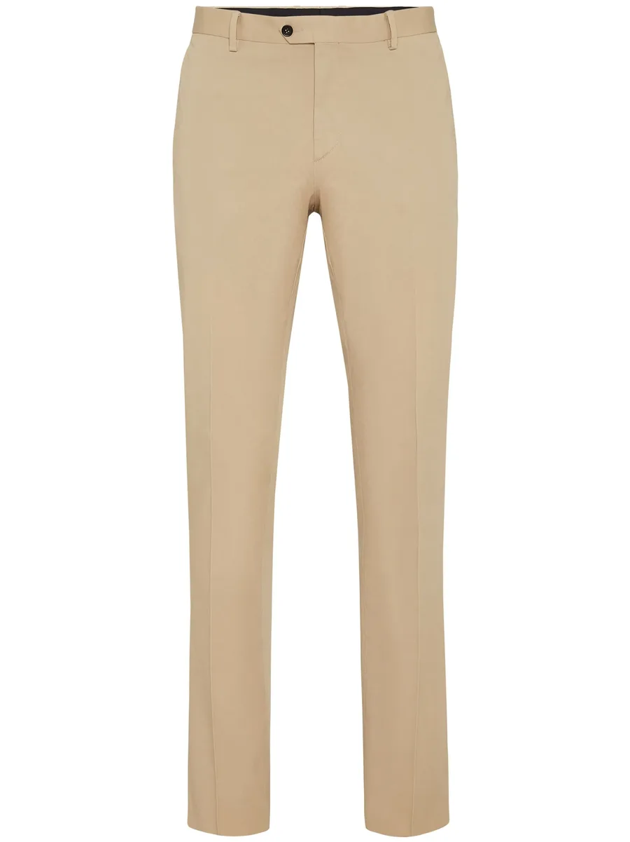 mid-rise slim-fit chinos 2
