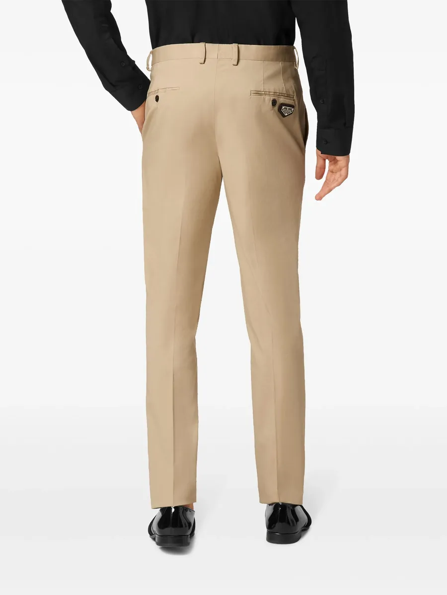 mid-rise slim-fit chinos 8