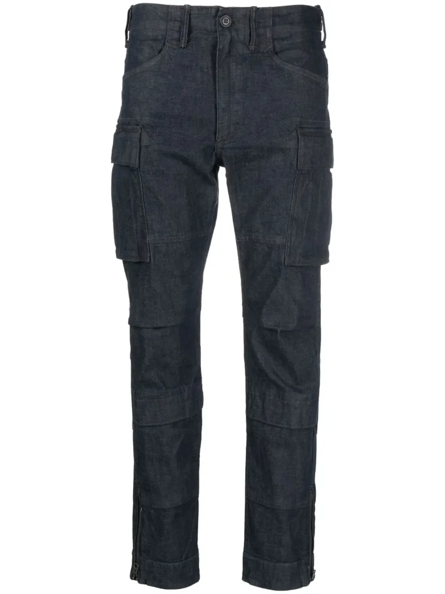multiple cargo pockets trousers 2