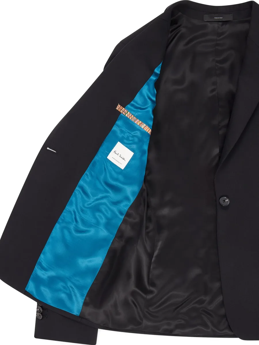 contrast collar blazer 6