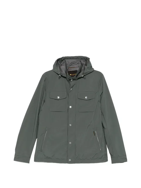 hooded pocket jacket