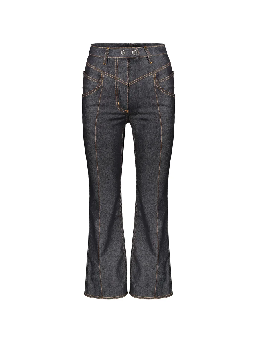 belt-loops flared jeans 2