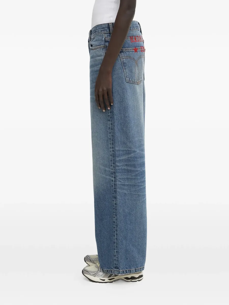 Made In Heaven back-print jeans 5