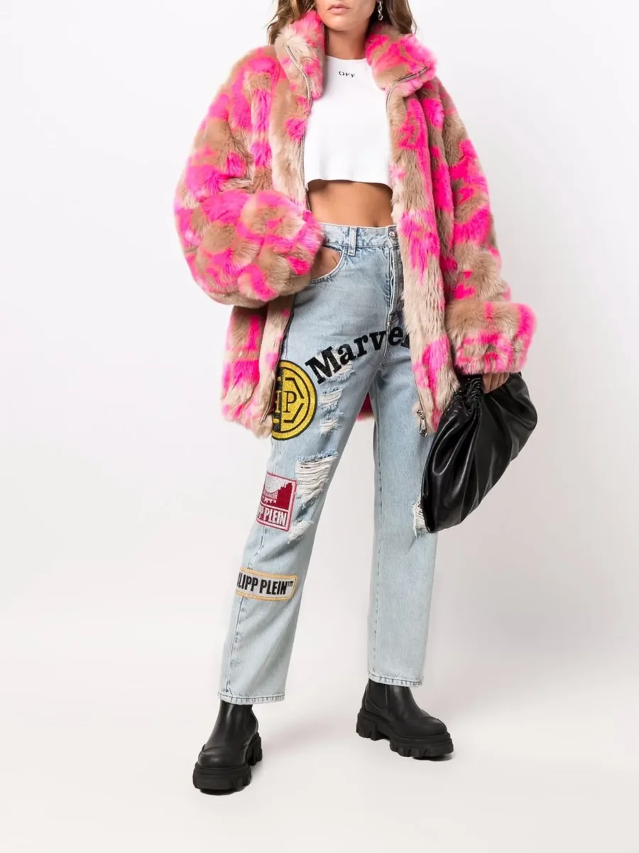 patchwork boyfriend jeans 3