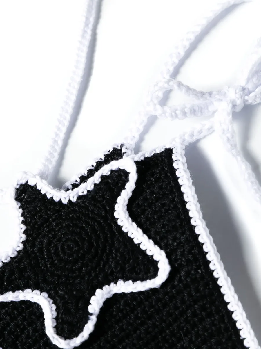 star-patch crochet bikini bottoms 6