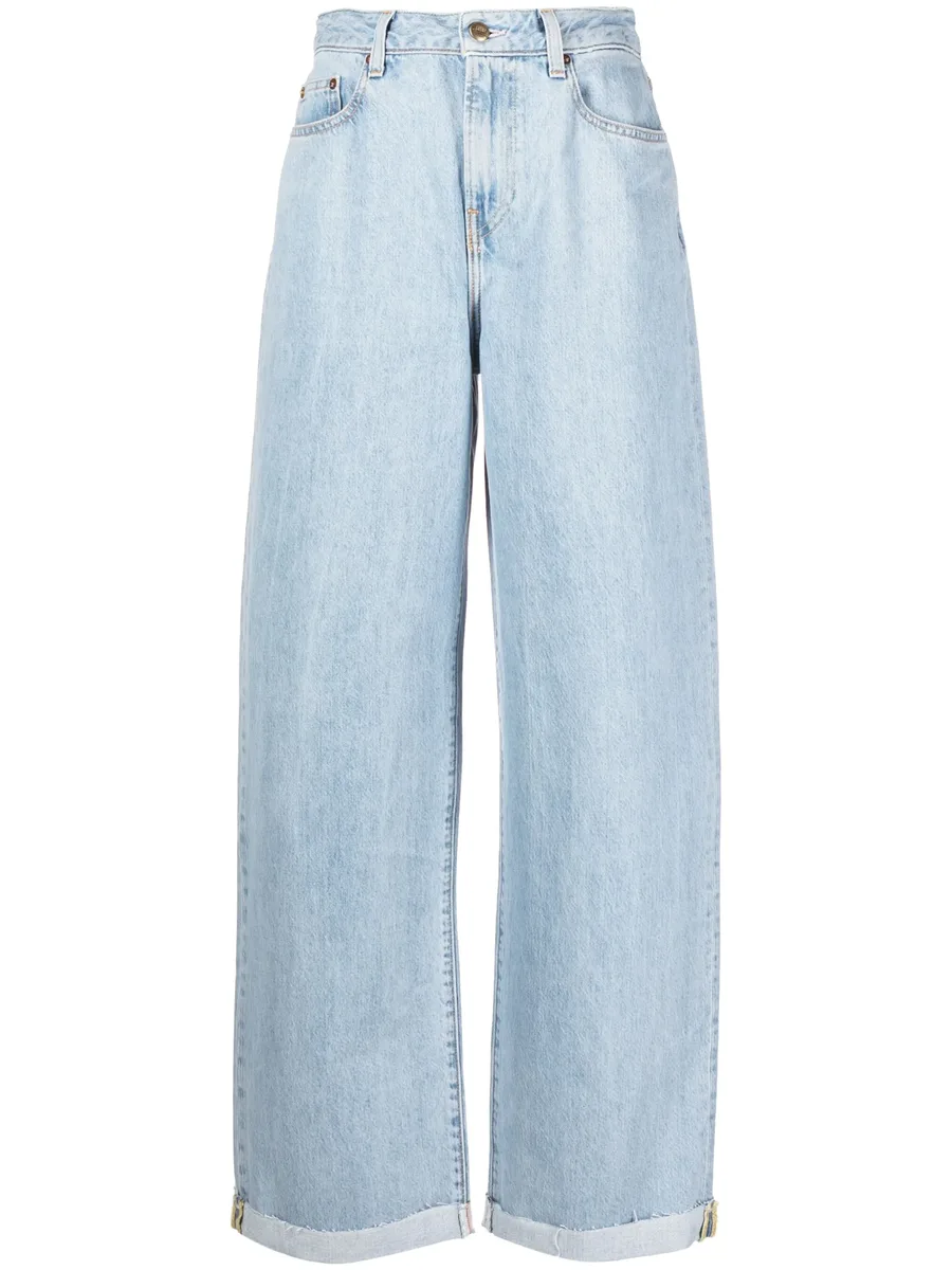 high-waist wide-leg jeans 2