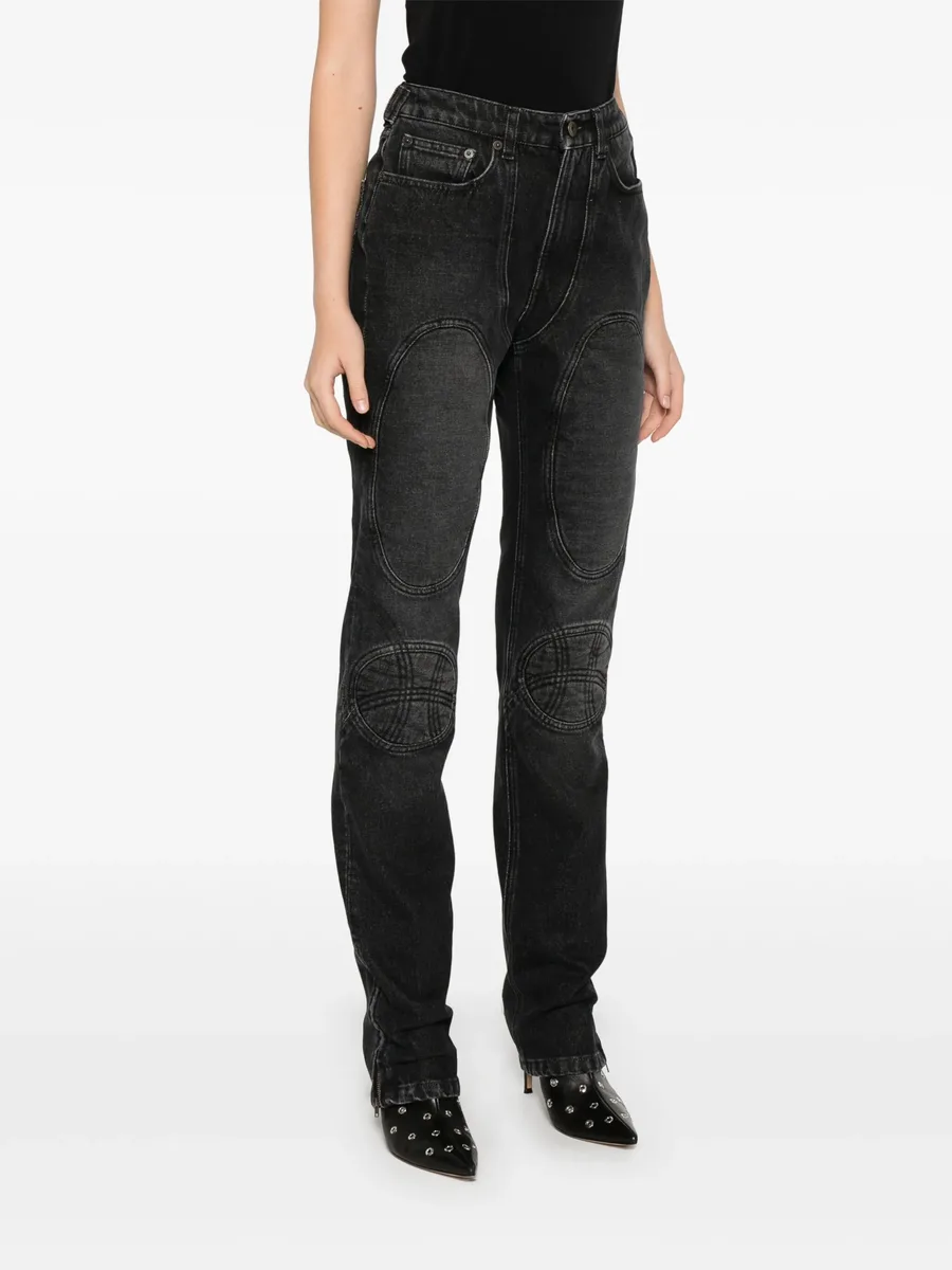 lace-up jeans 6