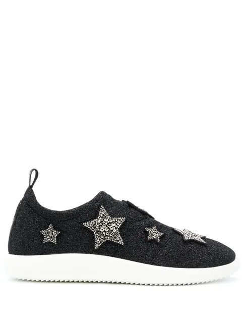 декориорванные кроссовки 'Star'