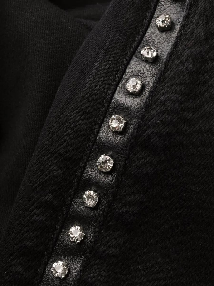 crystal-embellished jeggings 13