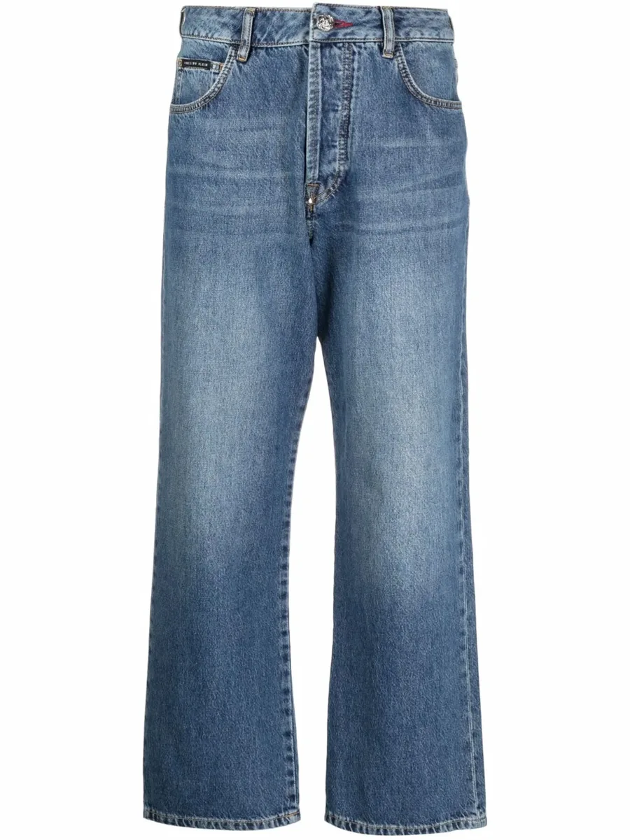 Iconic Plein wide-leg jeans 2