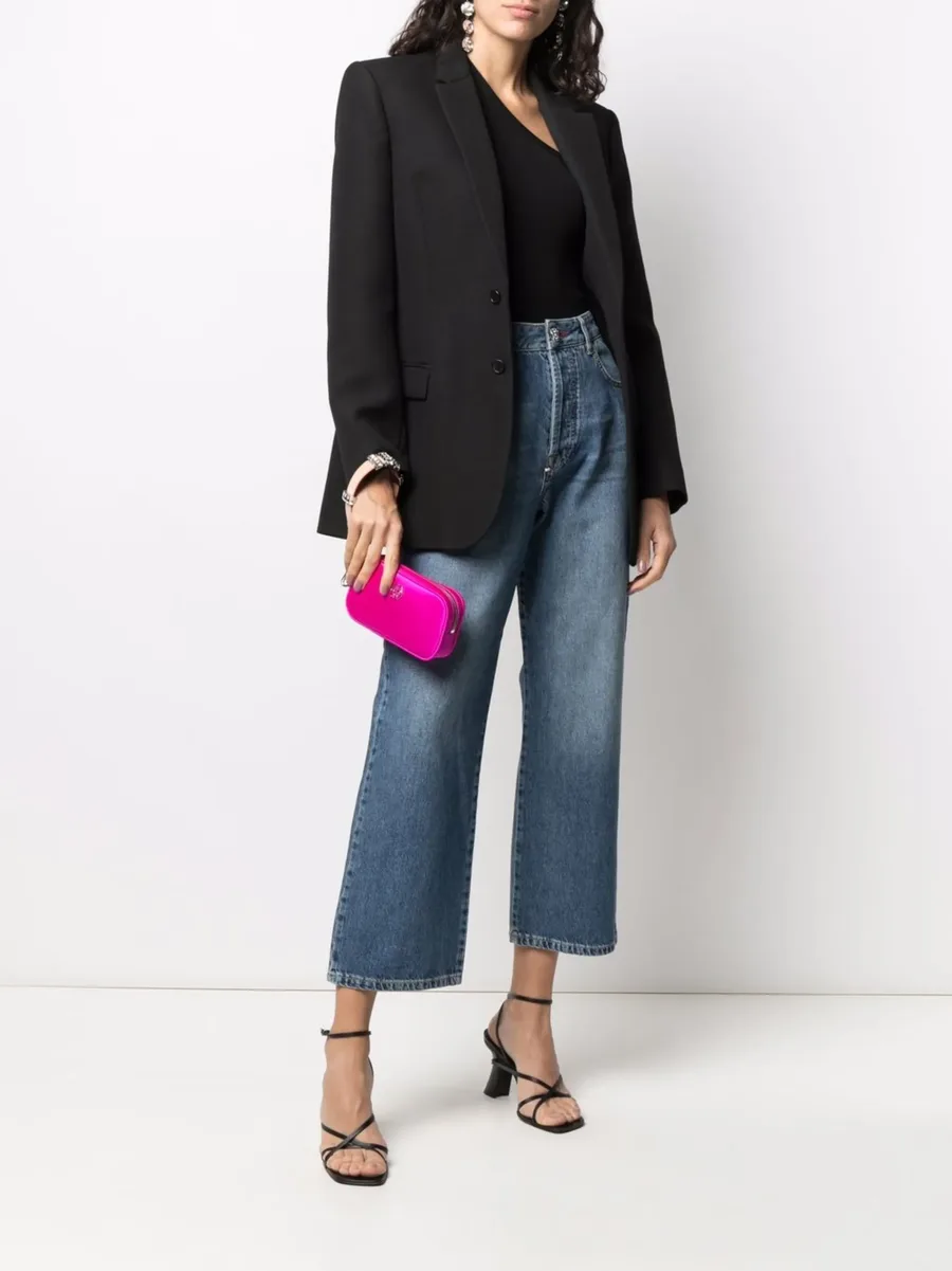 Iconic Plein wide-leg jeans 4
