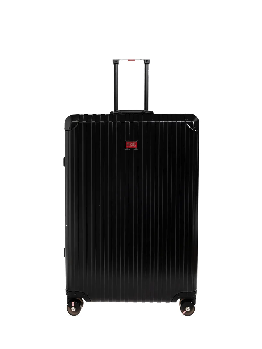 ribbed aluminium suitcase 1