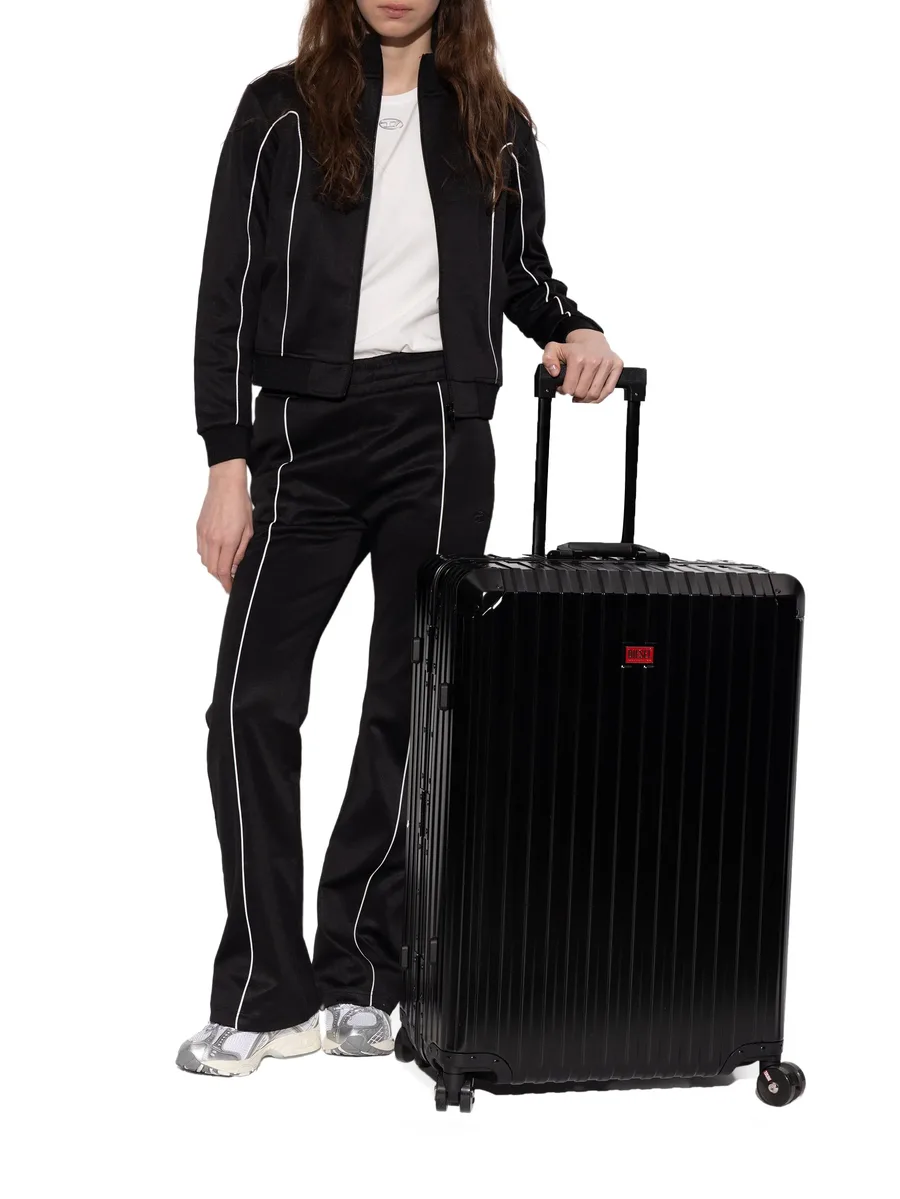 ribbed aluminium suitcase 2