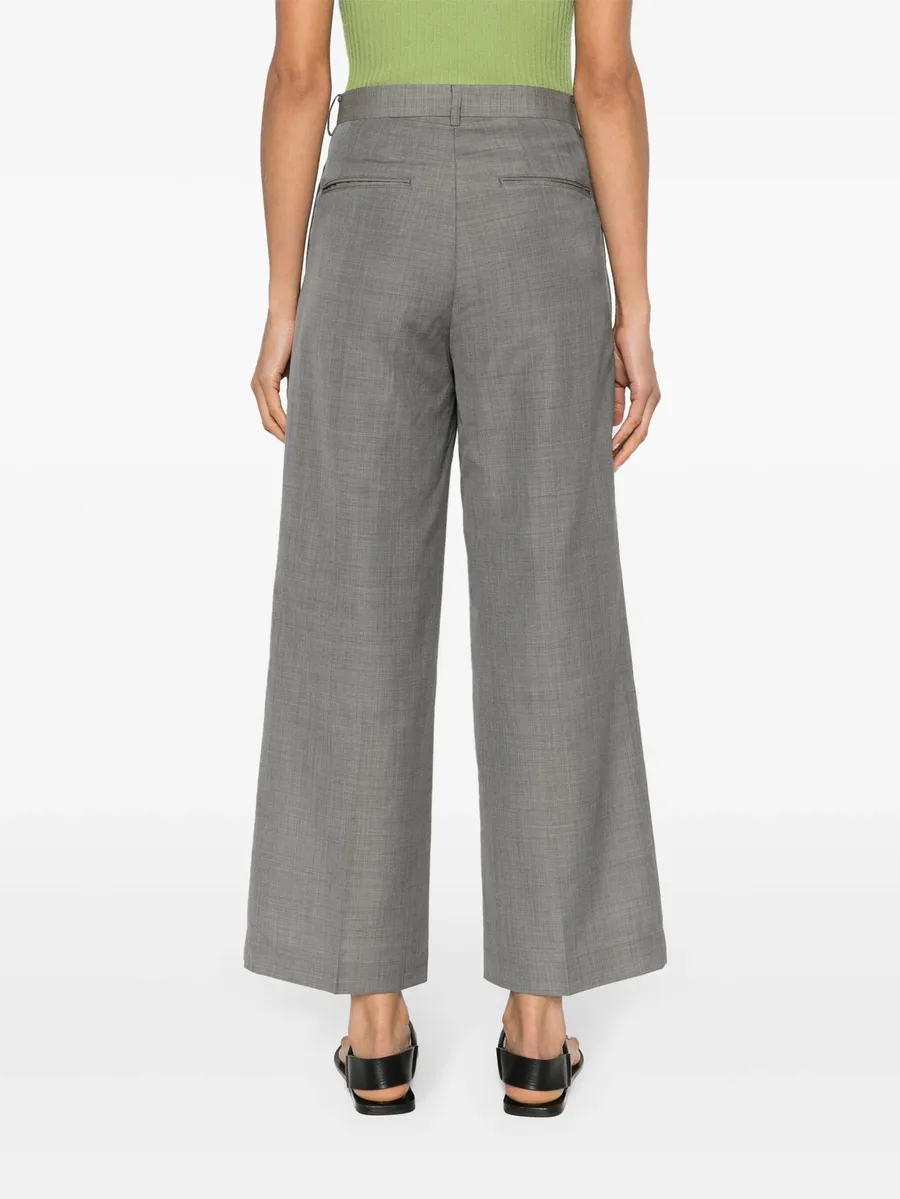 Tropical straight-leg trousers 8