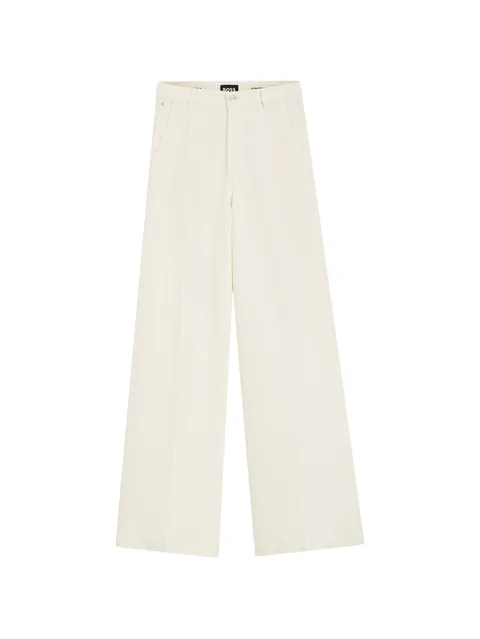 wide-leg jeans