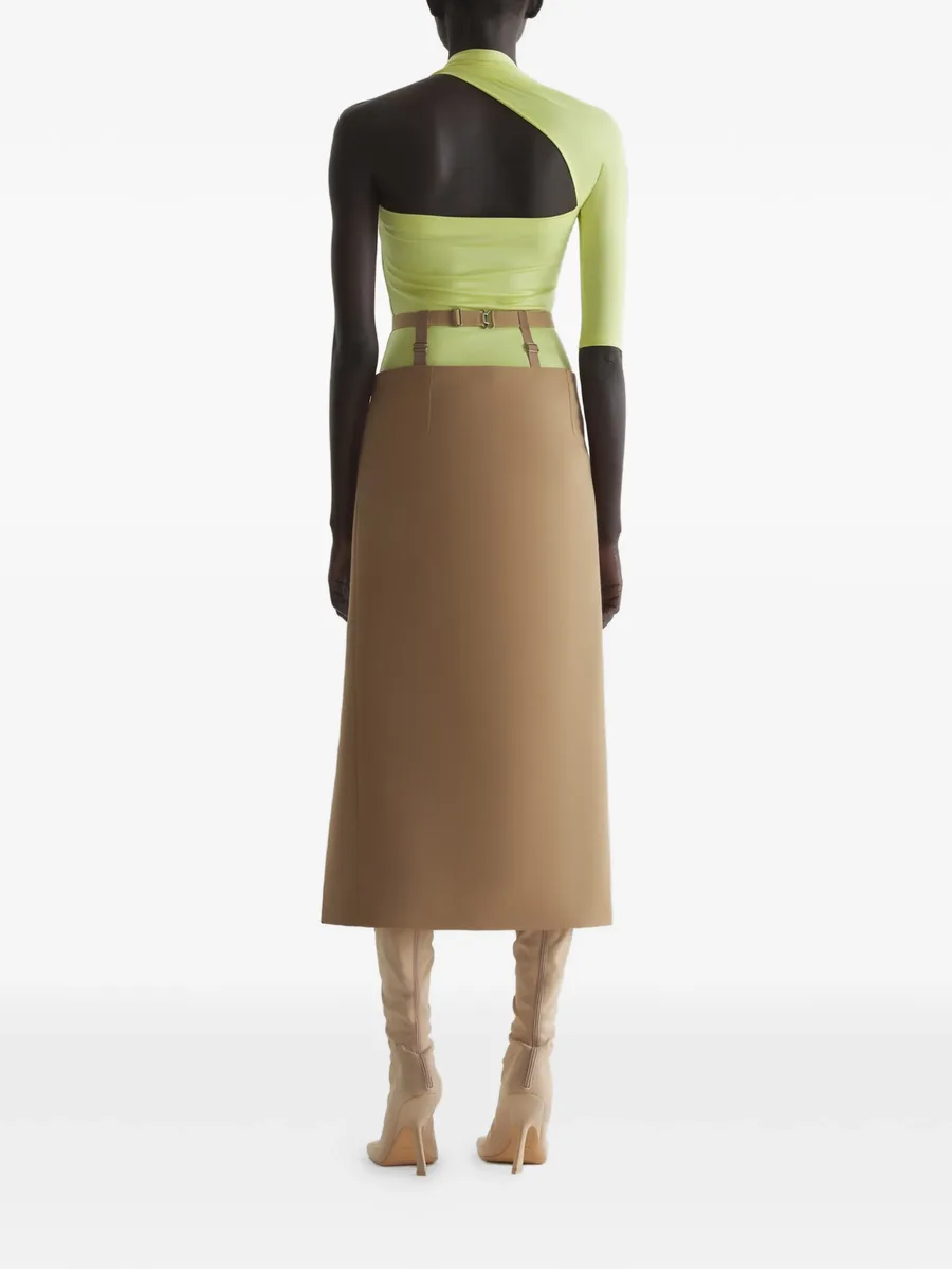 draped loop T-shirt 7