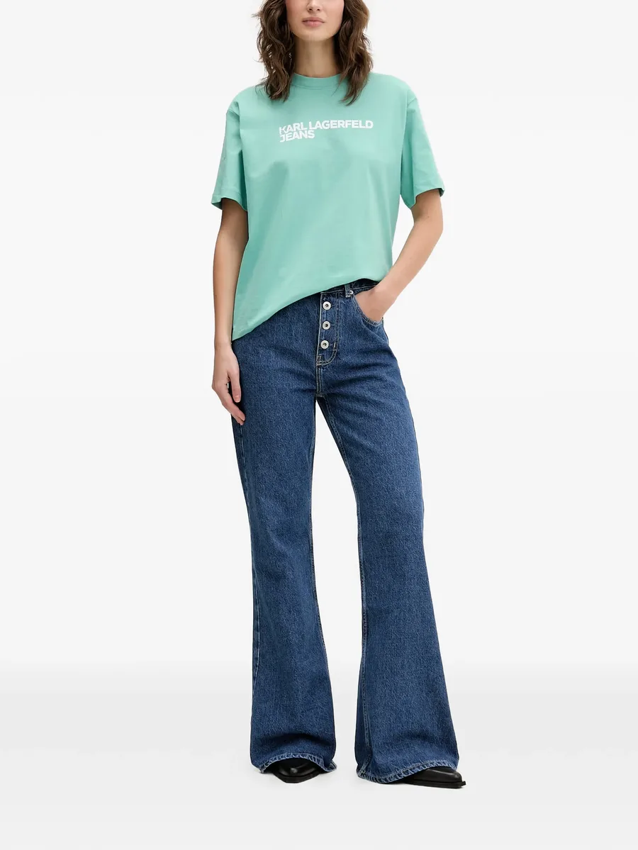 button-fly flared jeans 4