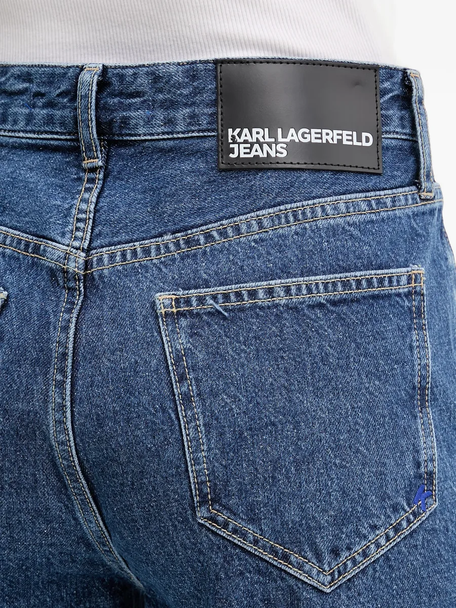 button-fly flared jeans 7
