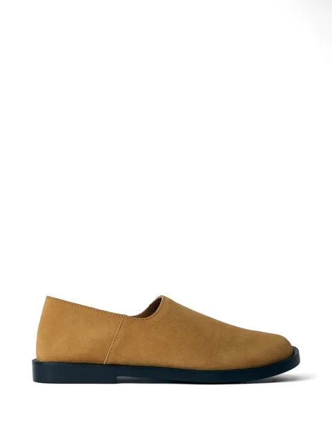 замшевые лоферы Don