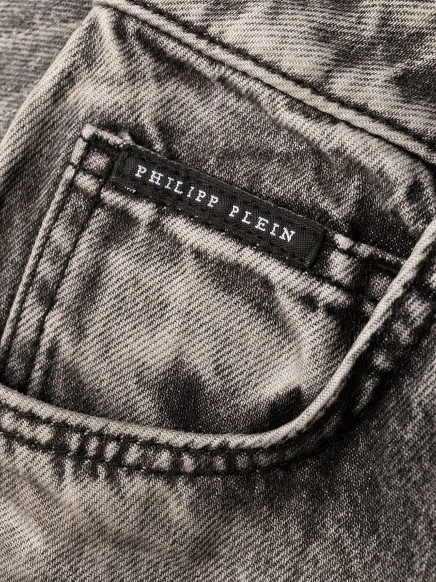 Iconic Plein wide-leg jeans 13