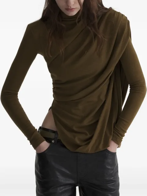 cascade sleeves top