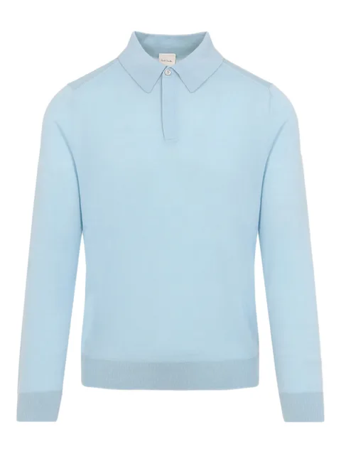 long-sleeve polo shirt