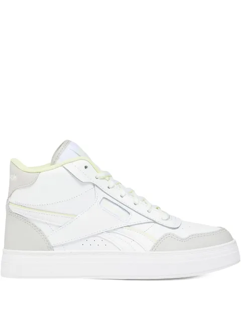 Court Advance Bold  "Footwear White/Steely Fog/Citron Glow" sneakers