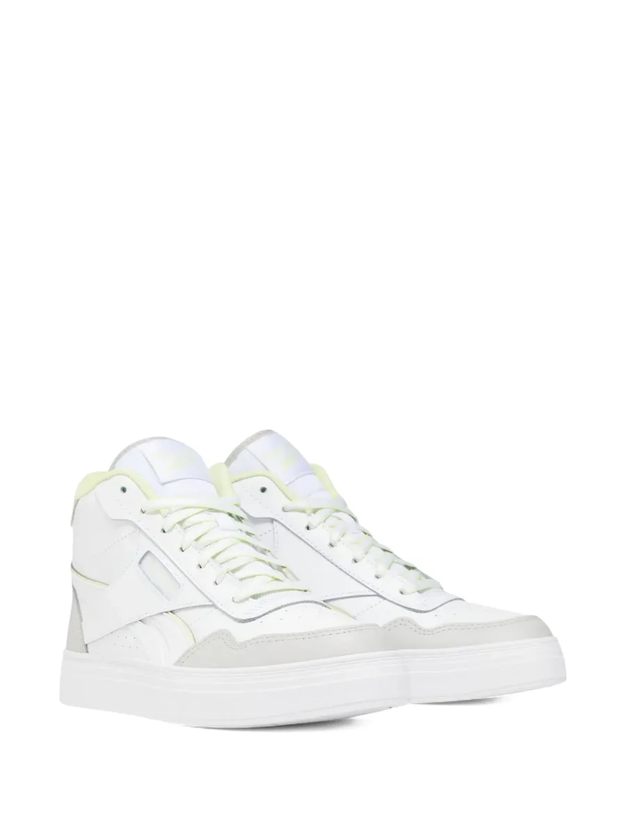 Court Advance Bold  "Footwear White/Steely Fog/Citron Glow" sneakers 4