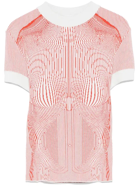 The Morphing Pinstripes T-shirt