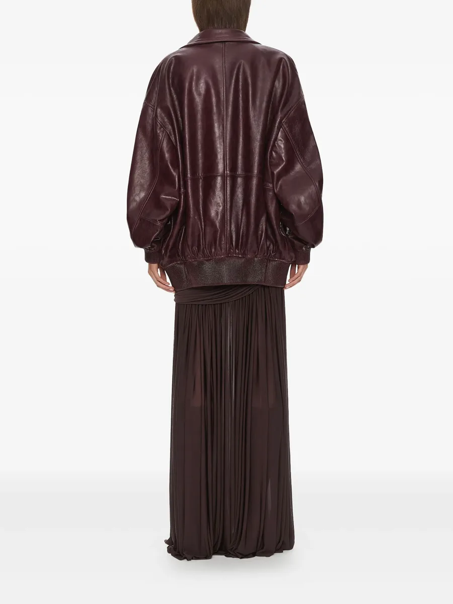 Devon leather bomber jacket 8