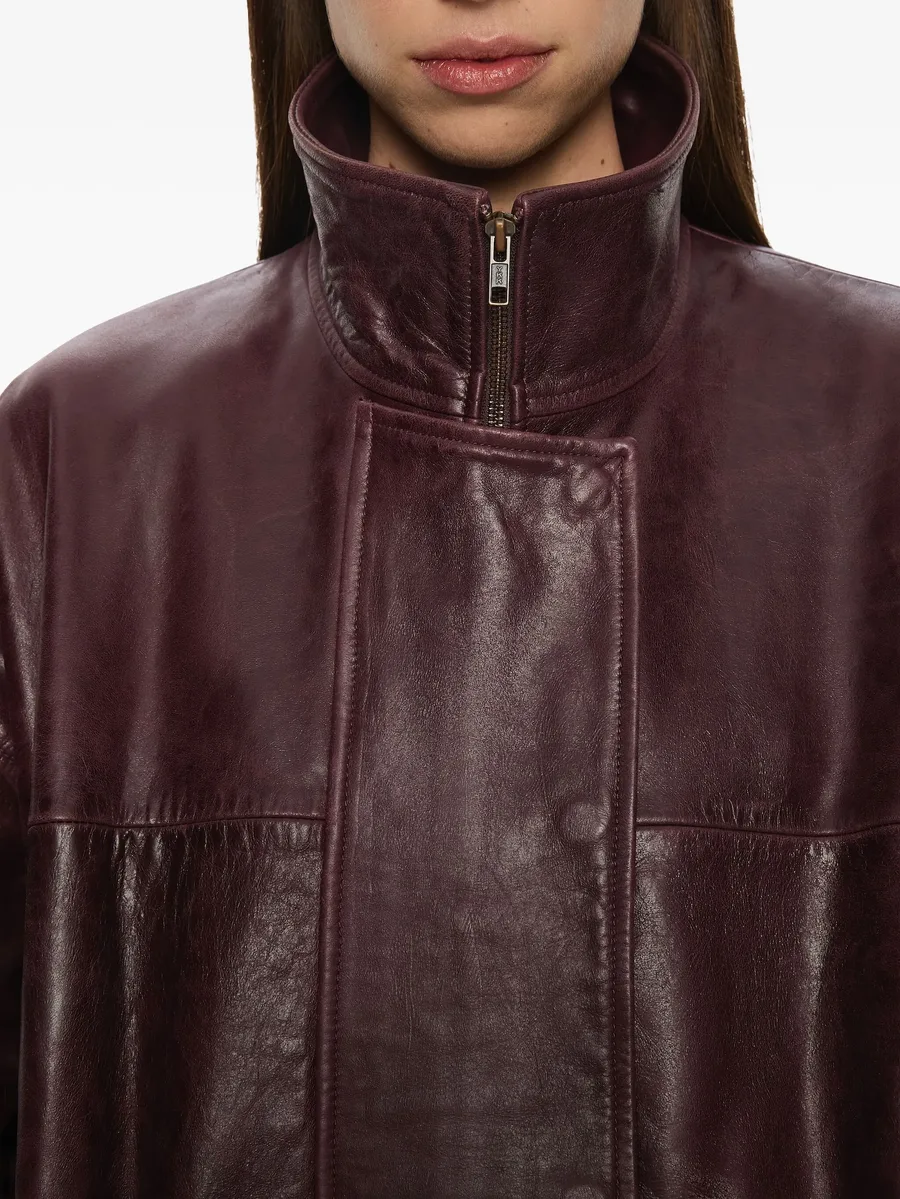 Devon leather bomber jacket 10