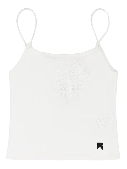 sheer ribbed tank top