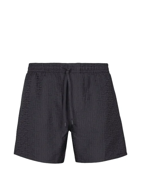PB Labyrinthe monogram swim shorts