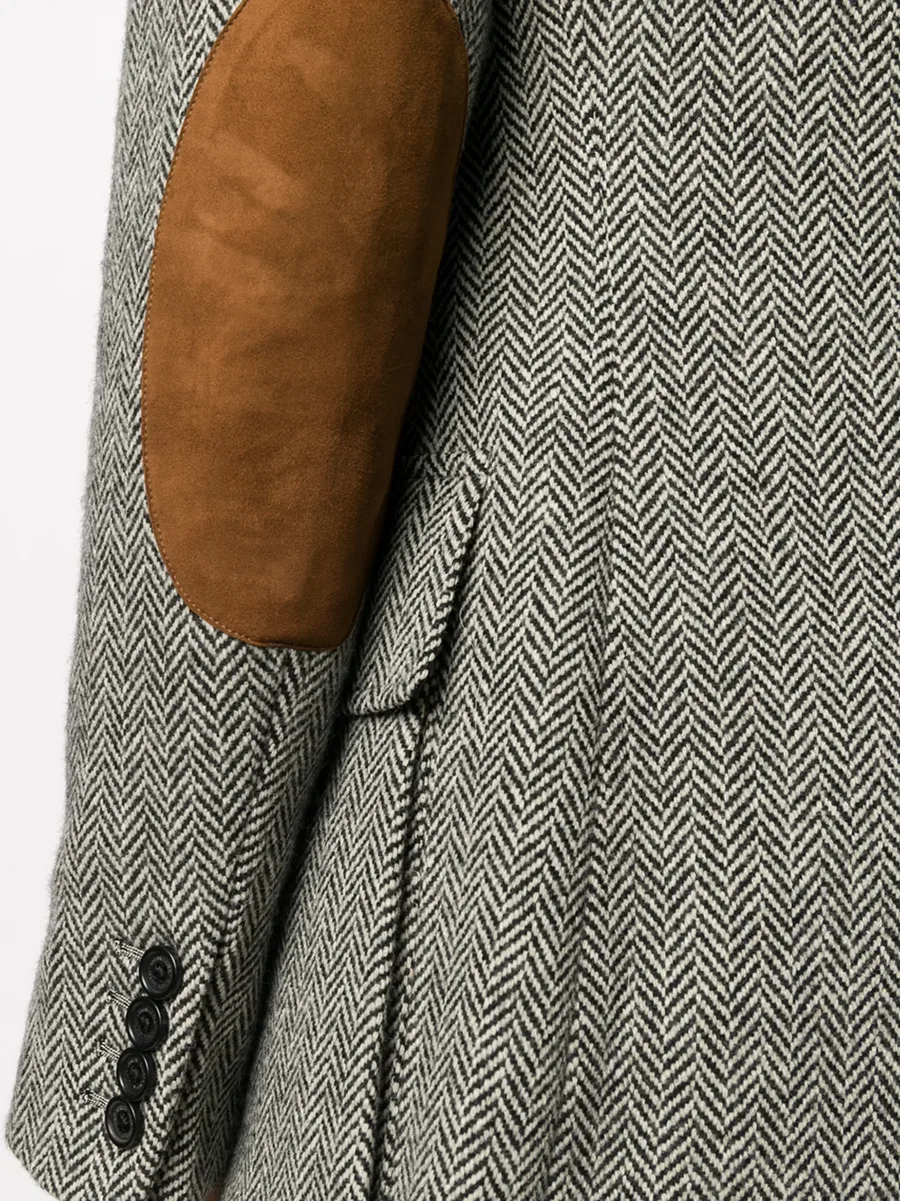 приталенный блейзер Herringbone 9