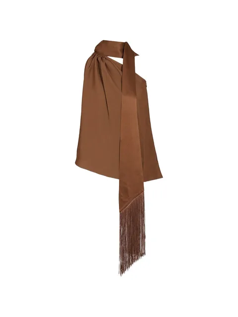 fringe-trim Astor blouse