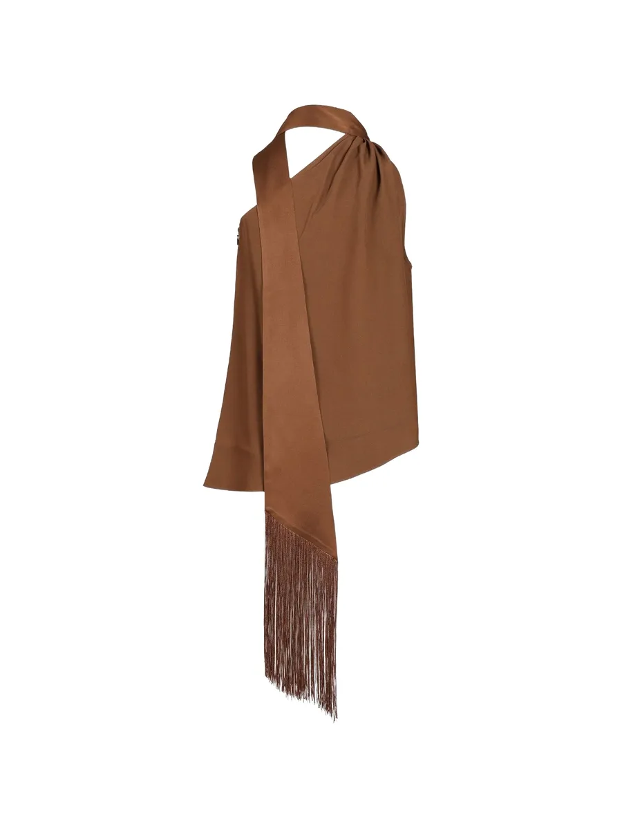 fringe-trim Astor blouse 4