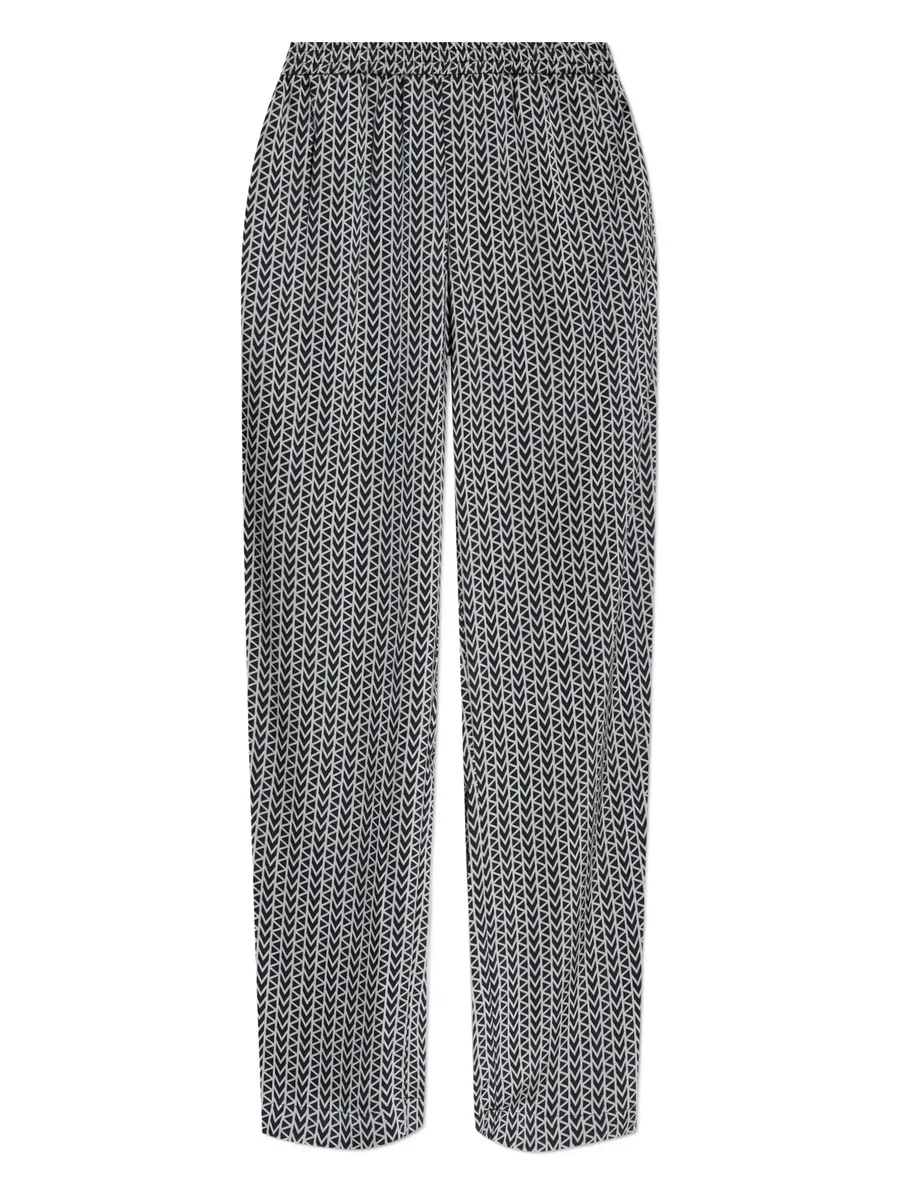 chevron-print trousers 2